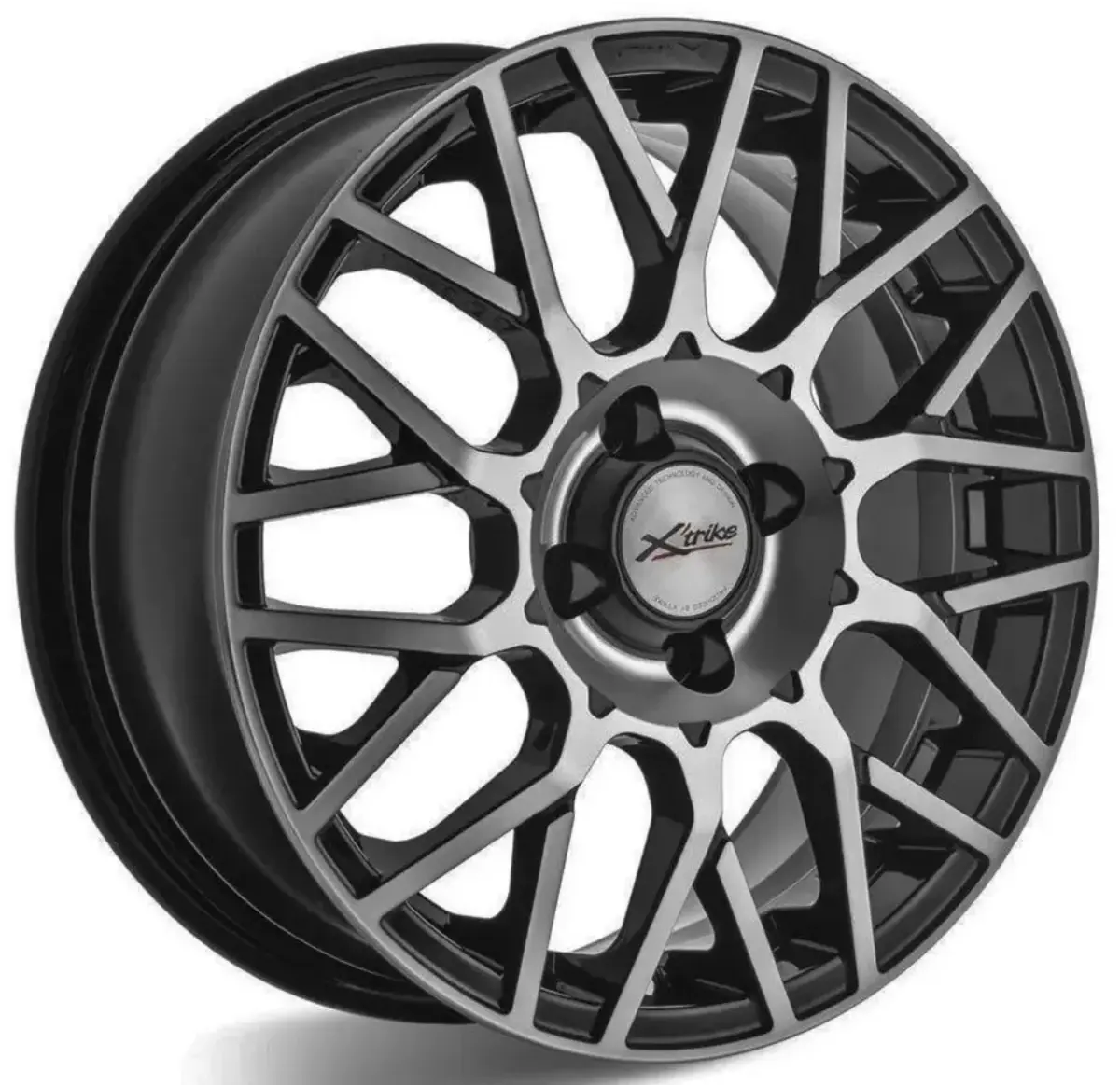 X-TRIKE X-132 6.0x15/5x100 ET38 D57.1 BK/FP