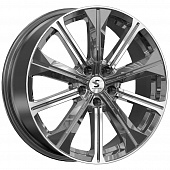 Автодиск Premium Series 7x19/5x108 ET45 D60.1 КР013 (Tiggo 8 Pro) Diamond Gloss Graphite