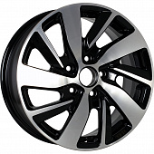 КиК КС741(Duster) 6.5x16/5x114.3 ET50 D66.1 Алмаз-черный