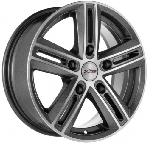 X'trike X-123 6.5x16/5x139.7 ET40 D98.5 BK/FP