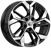 КиК КС1062 6.5x17/5x114.3 ET50 D54.1 алмаз_черный